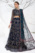 Load image into Gallery viewer, Z - CLF 01 BLUEBERRY (LEHENGA STYLE)