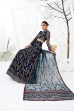 Load image into Gallery viewer, Z - CLF 01 BLUEBERRY (LEHENGA STYLE)