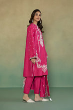 Load image into Gallery viewer, S - EMBROIDERED KHADDAR PINK 3PC