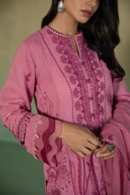 Load image into Gallery viewer, S - EMBROIDERED KARANDI PINK 3PC